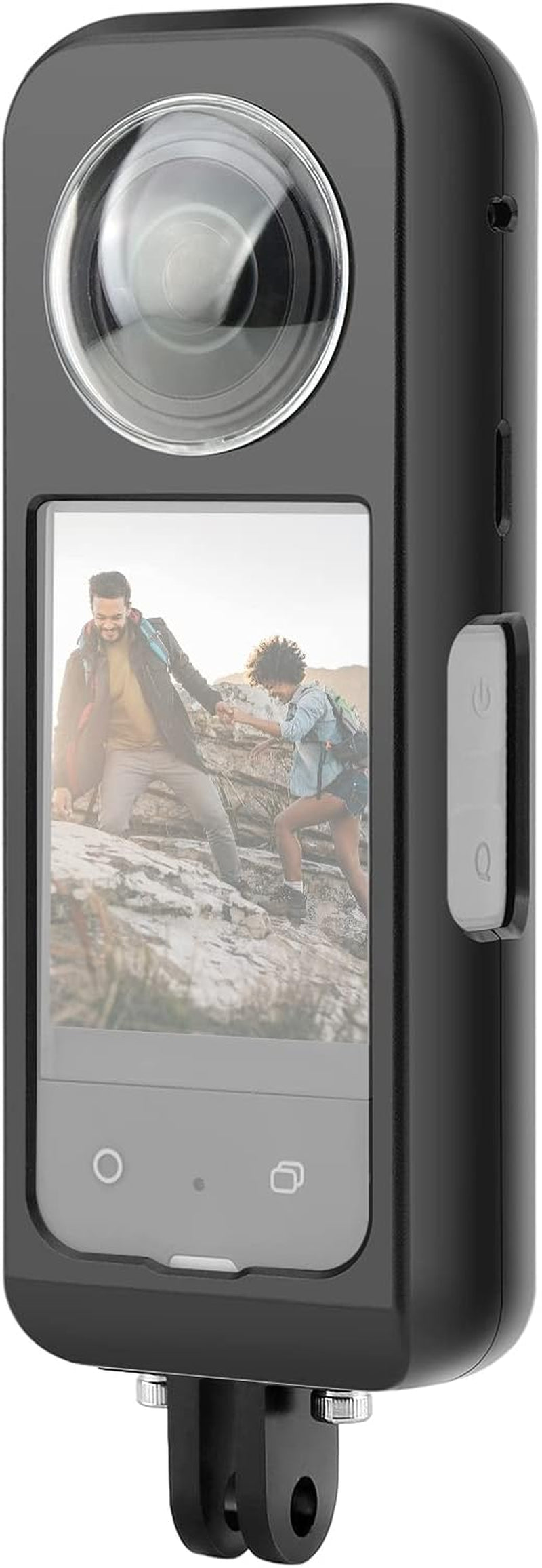 PULUZ Luftfahrt-Aluminium-Legierung, Schutzgehäuse Mit Linsenschutz, Für Insta360 X3, Schwarz , Action-Kameratasche, Schutzhülle, Kameratasche, Kamera-Abdeckung