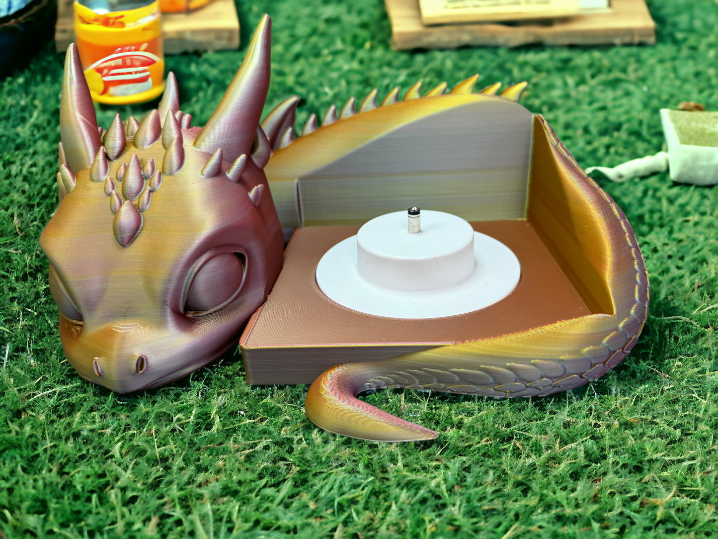 Exklusiver Drachen Halter passend für Toni Boxen aus nachhaltigem Material