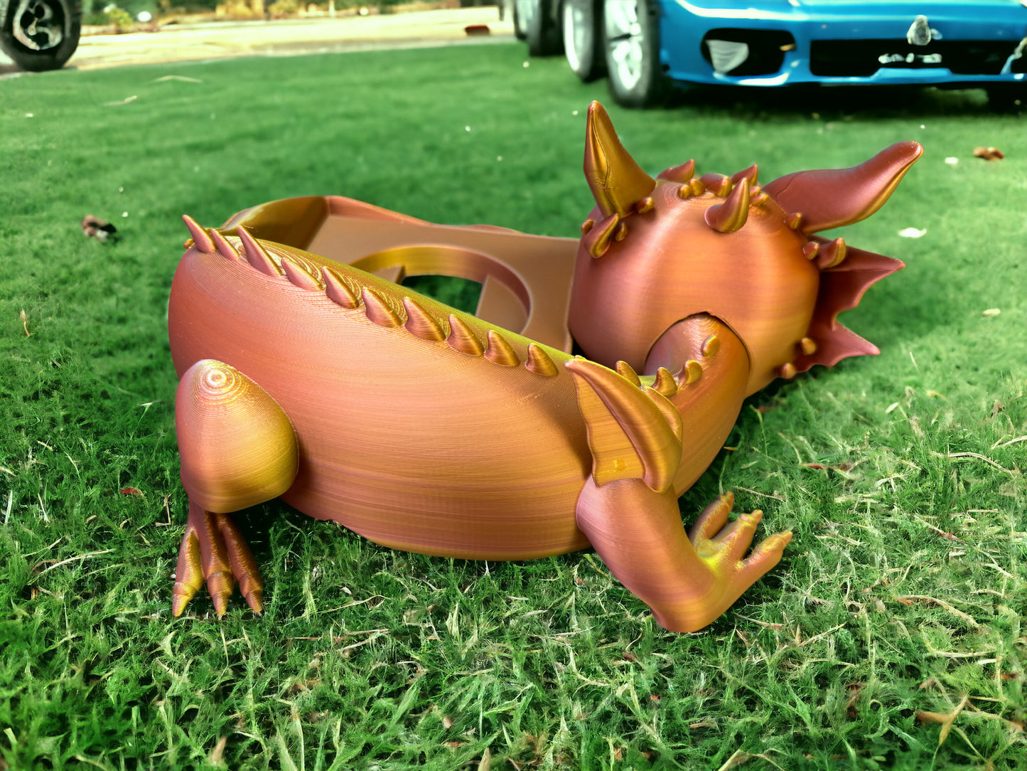 Exklusiver Drachen Halter passend für Toni Boxen aus nachhaltigem Material