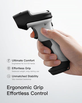 Inateck AI Barcode Scanner Bluetooth, Handheld USB Kabelloser 1D Scanner, Handscanner Mit APP Und SDK, 180 Tage Standby Mit Einer Ladung, Automatisches Schnelles Und Präzises Scannen, BCST-70 AI