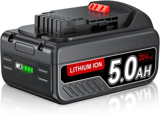 18V 5.0Ah Li-Ion Akku Ersatzakku Für Dewalt Akku 18V Max DCB200 DCB201 DCB184 DCB182 DCB181 DCB180 Mit Led-Anzeige Für Elektrowerkzeuge