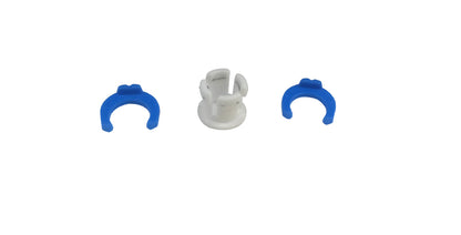Bowden Tube Clip 6mm Ultimaker blau weiss 2x Stück Push Fitting Pneumatik – Ansicht 4