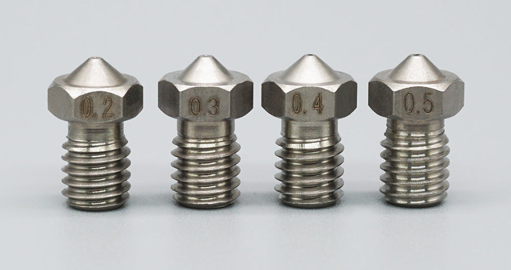 Nozzle Edelstahl - Düse für E3D Hot Ends V5, V6 – Ansicht 2
