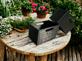 Kisten in Holzoptik passend für Miniverse / Minibrands in verschiedenen Farben