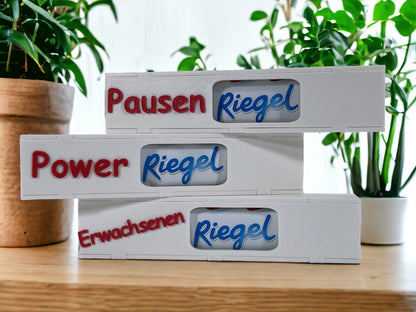 Kinder Riegel Geschenkbox-Kinderriegelbox-Kiste-Pralinen-Schokolade-Geschenke