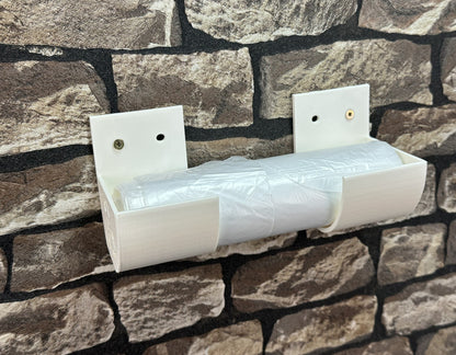 Müllbeutelspender, Rollenhalter, Beutelspender universal zur Wandmontage – Ansicht 2
