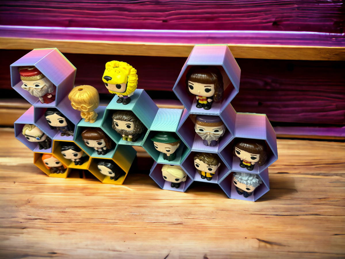 Funko Pop Kinder joy Pentagon Regal stapelbar in verschiedenen Farben – Ansicht 2