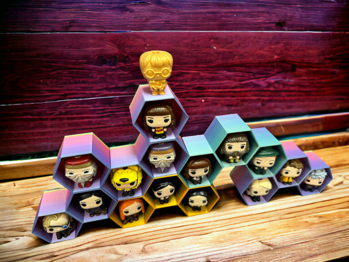 Funko Pop Kinder joy Pentagon Regal stapelbar in verschiedenen Farben – Ansicht 3