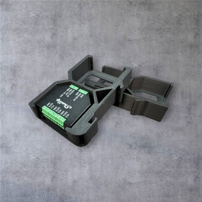 Shelly Plus Add-on für eine 35 mm DIN Hutschiene