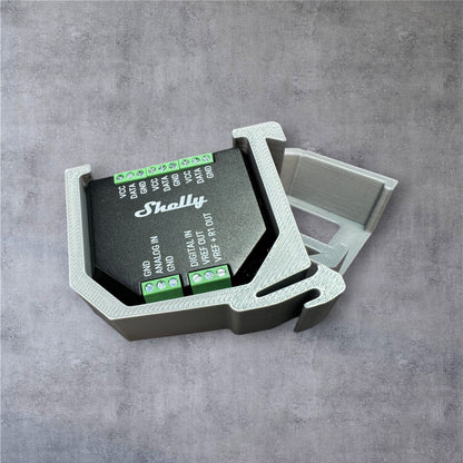 Shelly Plus Add-on für eine 35 mm DIN Hutschiene – Ansicht 8