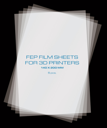 FEP-Folienblätter Für 3d-Drucker - 140 X 200 Mm - 5er-Pack – Ansicht 3