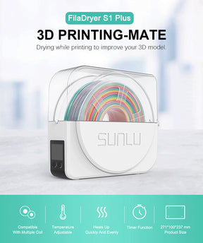 Sunlu S1 Plus FilaDryer 3D Drucker Filament Trockner Aufbewahrungsbox