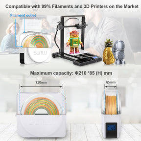 Sunlu S1 Plus FilaDryer 3D Drucker Filament Trockner Aufbewahrungsbox