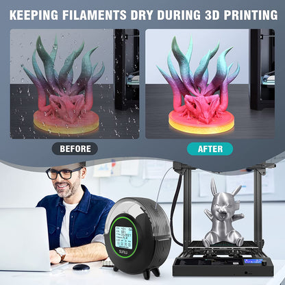 SUNLU S2 FilaDryer 3D Drucker Filament Trockner Aufbewahrungsbox – Ansicht 3