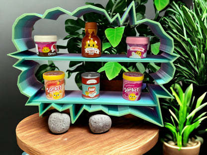 Miniverse Regal ohne Rückwand passend für Miniverse / Mini Brands – Ansicht 2