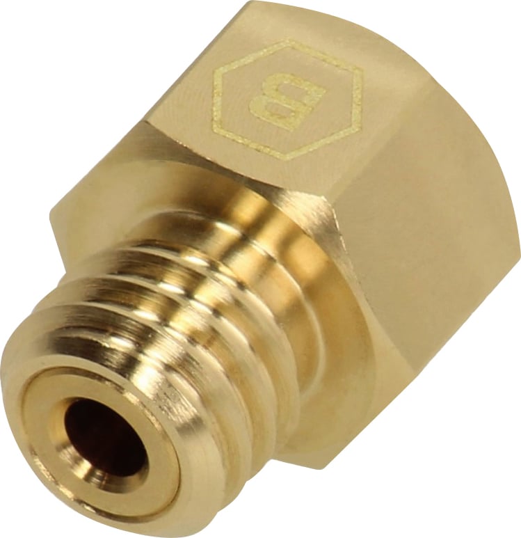 MK8 Düse Ruby Nozzle von Brozzl - z.B. passend für Creality Ender 3, Ender 3 Pro – Ansicht 2