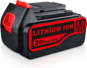 LB2X4020 20 V 5,0Ah Kompatibel Mit Black and Decker 20 V Akku Ersatz Für Black and Decker Akku Li-Ionen-Akku LBXR2020 LB2X4020-OPE LBXR20-OPE LBX4020 Für Kabellose Elektrowerkzeuge