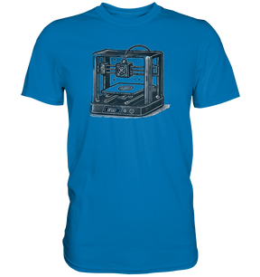 T-SHIRTS MIT DEM DESIGN „3D Printer“ IN VIELEN FARBEN UND GRÖSSEN - PREMIUM SHIRT - Premium Shirt