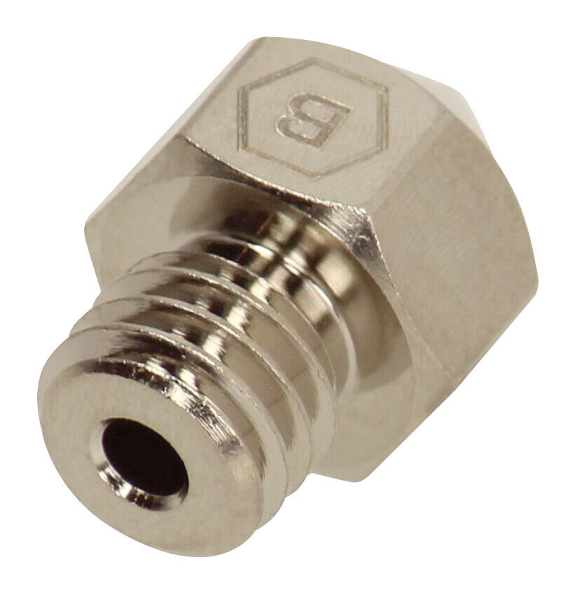 MK8 Düse Plated Copper Nozzle von Brozzl - für Creality Ender 3 - 0,25mm-0,8mm – Ansicht 2
