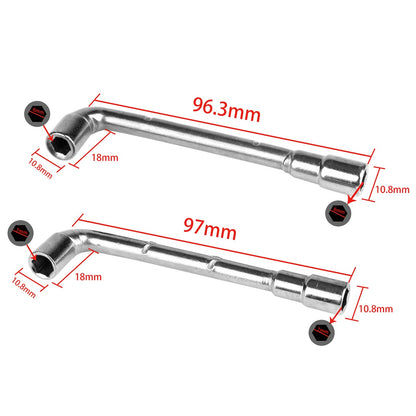 Nozzle Schlüssel Werkzeug Set 6-7 mm 3d Drucker Düsenschlüssel L-förmig MK8-E3D
