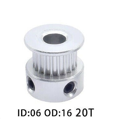 Riemenscheibe GT2 Pully Ritzel für 3D Drucker z.B. passend für Anycubic – Ansicht 3